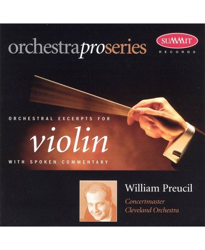 Orchestral Excerpts for Violin