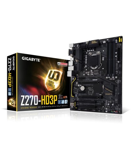 Gigabyte GA-Z270-HD3P moederbord LGA 1151 (Socket H4) Intel® Z270 ATX
