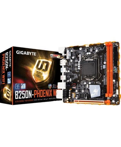 Gigabyte GA-B250N-Phoenix WIFI LGA 1151 (Socket H4) Intel® B250 mini ITX