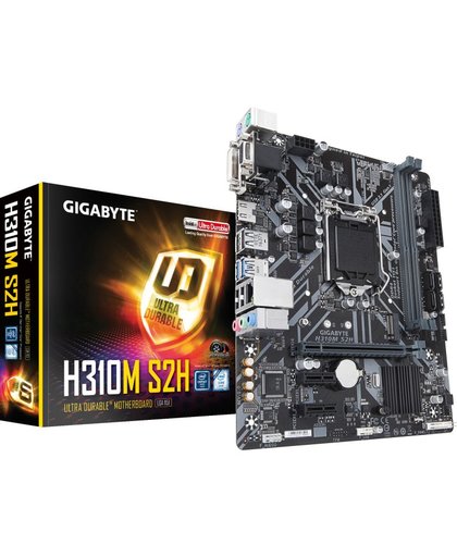 Gigabyte H310M S2H moederbord LGA 1151 (Socket H4) Intel® H310 micro ATX