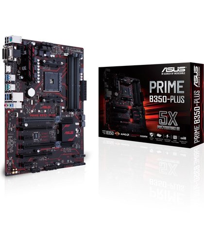 ASUS PRIME B350-PLUS Socket AM4 AMD B350 ATX