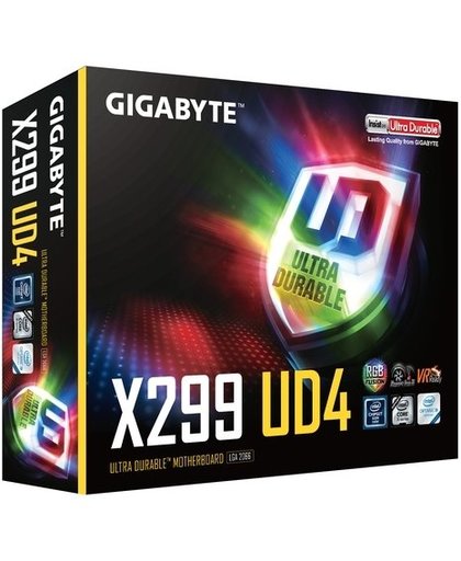 Gigabyte X299 UD4 LGA 2066 Intel® X299 ATX