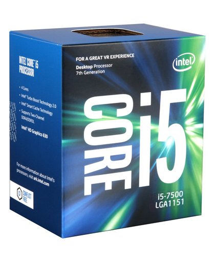 Intel Core i5-7500 processor 3,4 GHz Box 6 MB Smart Cache