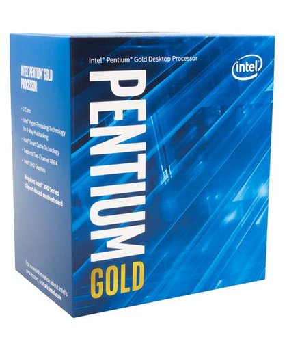 Intel Pentium Gold ® ® G5400 Processor (4M Cache, 3.70 GHz) 3.7GHz 4MB Box