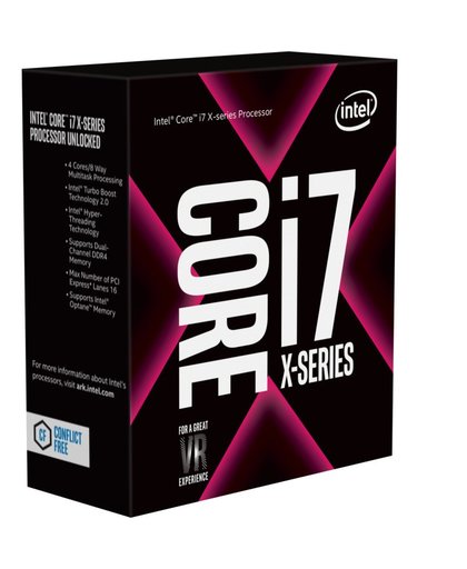 Intel Core i7-7740X processor 4,3 GHz Box 8 MB Smart Cache