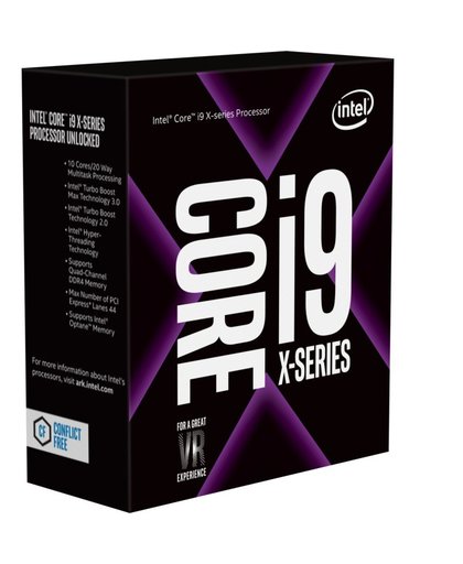 Intel Core i9-7900X processor 3,3 GHz Box 13,75 MB L3