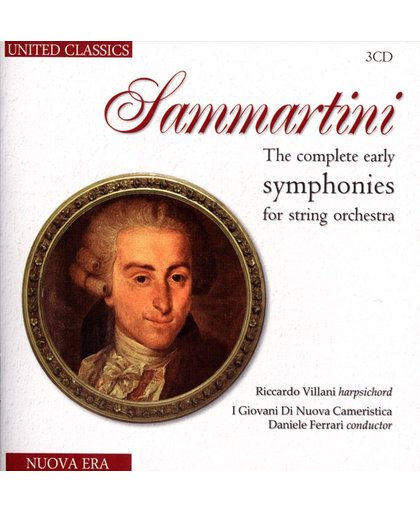 Sammartini: The complete early symphonies for string orchestra