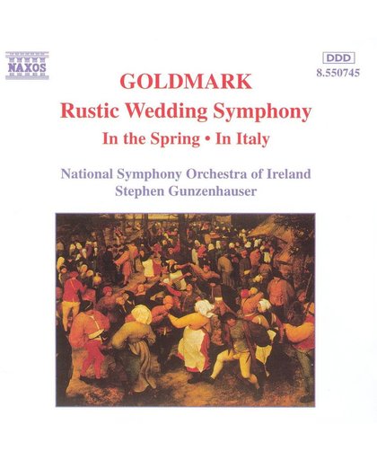 Goldmark: Rustic Wedding Symphony, etc / Gunzenhauser