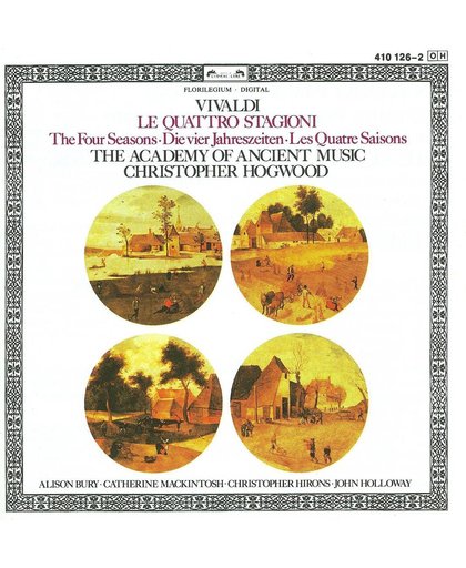 Vivaldi: Le Quattro Stagioni / Christopher Hogwood