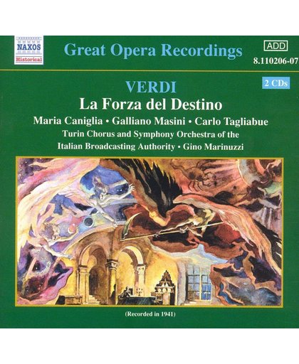 Great Opera Recordings - Verdi: La Forza del Destino / Caniglia et al