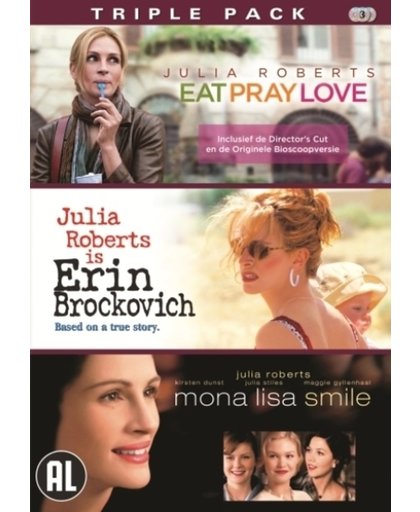 Eat Pray Love/Erin Brockovich/Mona Lisa Smile