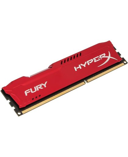 HyperX FURY Red 4GB 1333MHz DDR3 4GB DDR3 1333MHz geheugenmodule