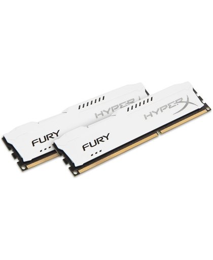 HyperX FURY White 8GB 1333MHz DDR3 8GB DDR3 1333MHz geheugenmodule