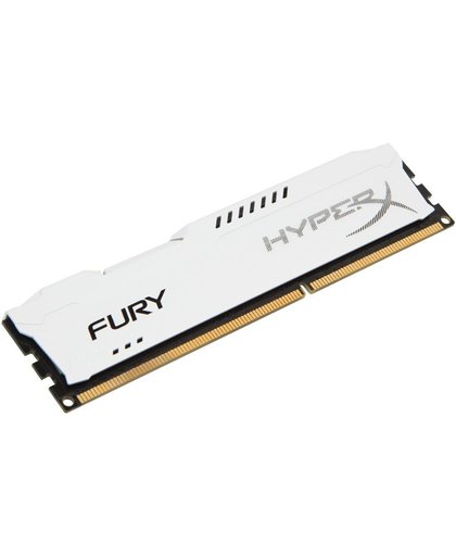 HyperX FURY White 8GB 1600MHz DDR3 8GB DDR3 1600MHz geheugenmodule