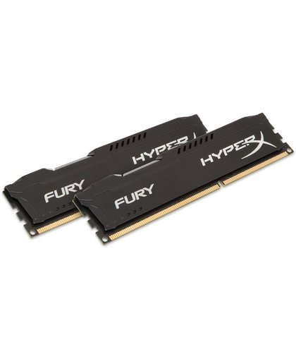 HyperX FURY Black 8GB 1600MHz DDR3 8GB DDR3 1600MHz geheugenmodule