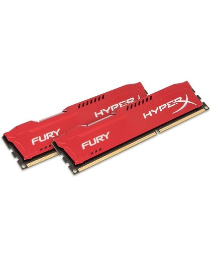 HyperX FURY Red 8GB 1600MHz DDR3 geheugenmodule