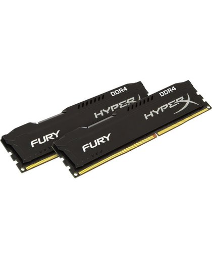 HyperX FURY Black 8GB DDR4 2400MHz Kit 8GB DDR4 2400MHz geheugenmodule