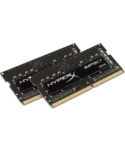 HyperX Impact 8GB DDR4 2400MHz Kit 8GB DDR4 2400MHz geheugenmodule