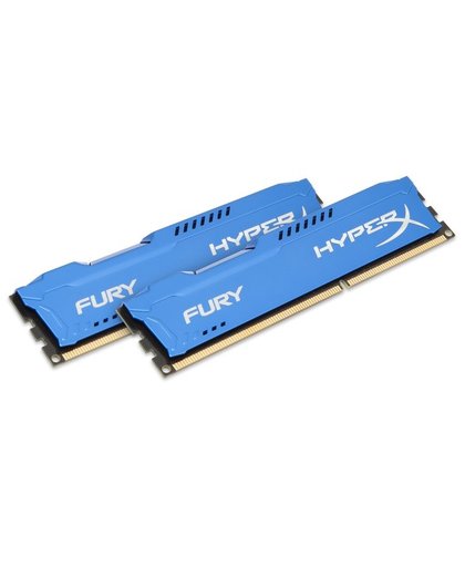 HyperX FURY Blue 16GB 1600MHz DDR3 16GB DDR3 1600MHz geheugenmodule