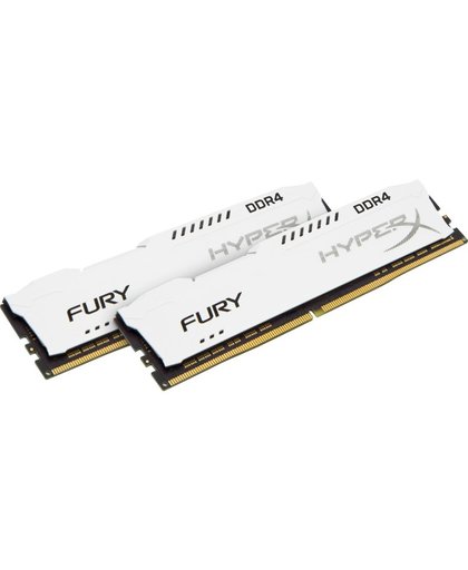 HyperX FURY White 16GB DDR4 2400MHz Kit 16GB DDR4 2400MHz geheugenmodule