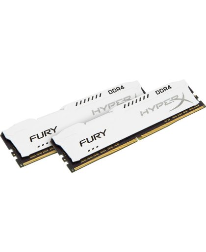 HyperX FURY White 16GB DDR4 2666MHz Kit 16GB DDR4 2666MHz geheugenmodule