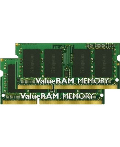 Kingston Technology ValueRAM 16GB DDR3 1600MHz Kit 16GB DDR3 1600MHz geheugenmodule