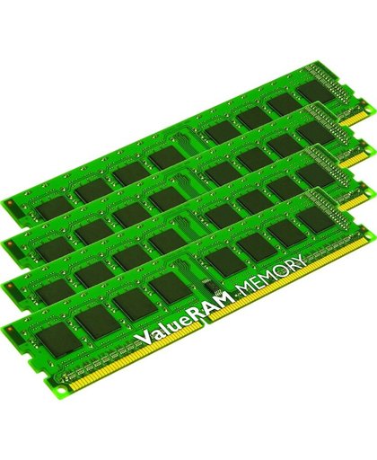 Kingston Technology ValueRAM 32GB DDR3 1333MHz Kit 32GB DDR3 1333MHz geheugenmodule