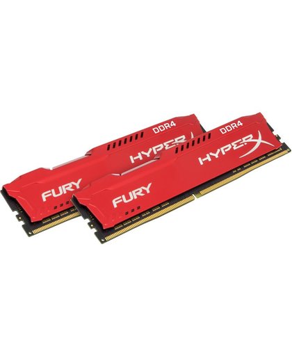 HyperX FURY Red 32GB DDR4 2666MHz Kit 32GB DDR4 2666MHz geheugenmodule