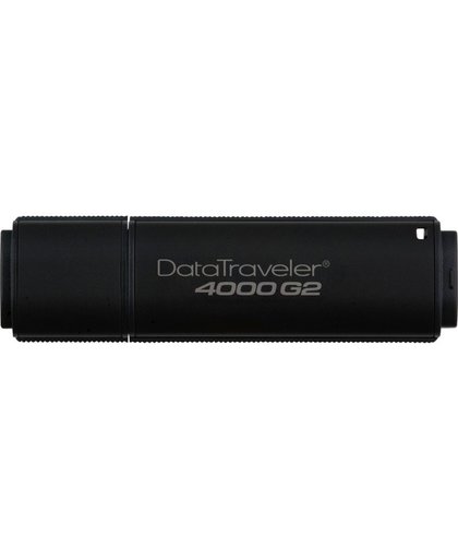 Kingston Technology DataTraveler 4000G2 with Management 8GB USB flash drive 3.0 (3.1 Gen 1) USB-Type-A-aansluiting Zwart