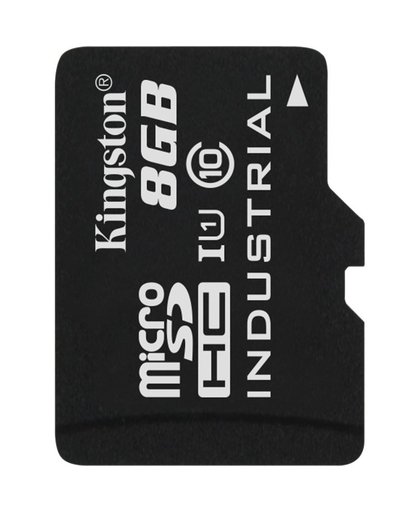 Kingston Technology Industrial Temperature microSD UHS-I 8GB 8GB MicroSD UHS-I Klasse 10 flashgeheugen