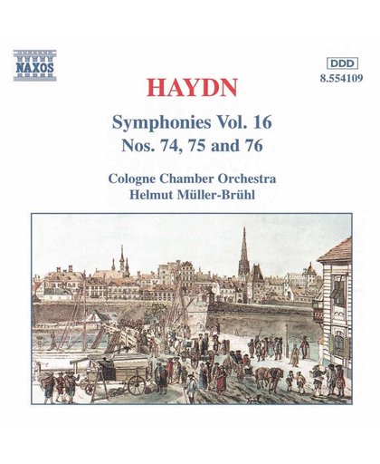 Haydn: Symphonies nos 74, 75 & 76 / Muller-Bruhl, Cologne CO
