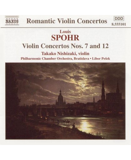 Spohr: Violin Concertos nos 7 & 12 / Nishizaki, Pesek, Bratislava PCO