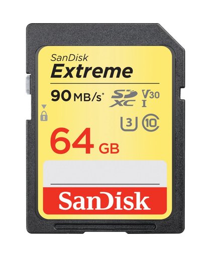 Extreme SDXC UHS-I 64 GB