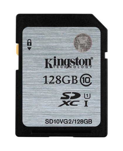Kingston Technology Class 10 UHS-I SDXC 128GB 128GB SDXC UHS Klasse 10 flashgeheugen