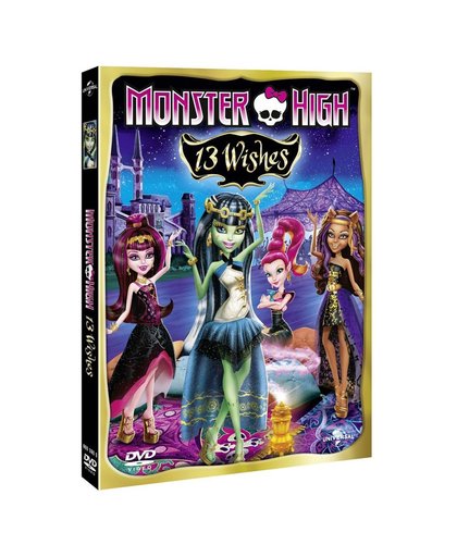 Monster High: 13 Wishes DVD met Stickerboek