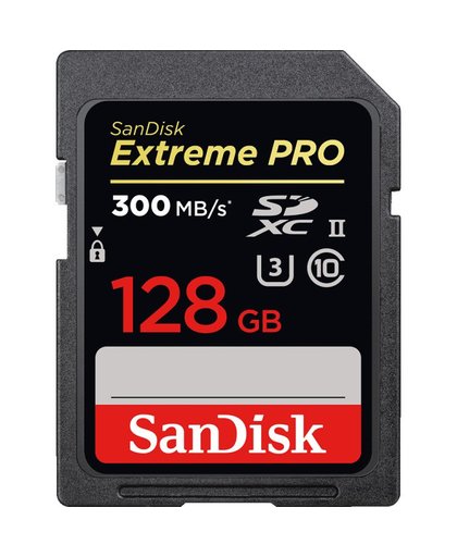 SD 128GB 300/260 SDXC EXTREME PRO