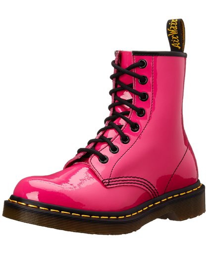 Dr. Martens Dr Martens 1460 Patent Hot Pink Boots Size 6.5