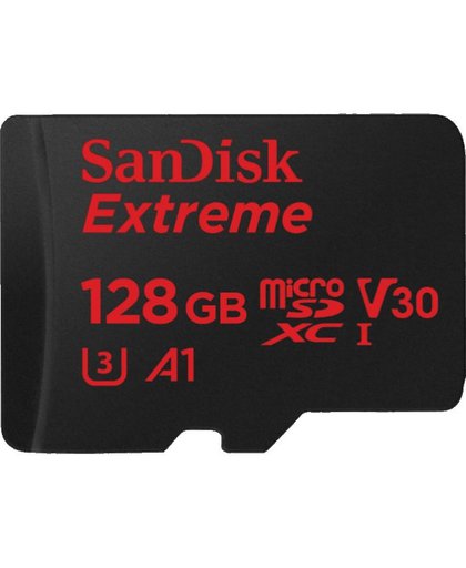 Extreme 128 GB microSDXC