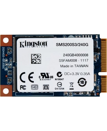 Kingston Technology SSDNow 240 GB mini-SATA