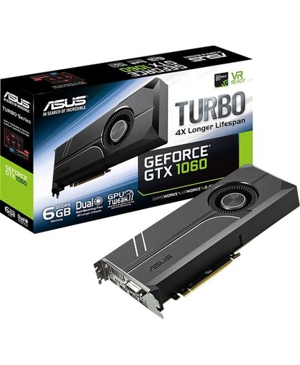 ASUS TURBO-GTX1060-6G GeForce GTX 1060 6GB GDDR5