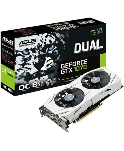 ASUS DUAL-GTX1070-O8G GeForce GTX 1070 8GB GDDR5