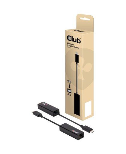 CLUB3D USB Type 3.1 C to Gigabit Ethernet Adapter