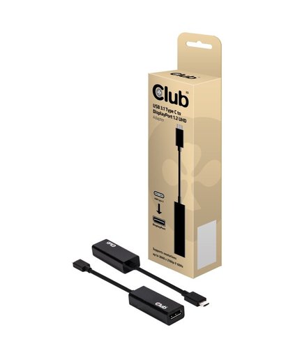 CLUB3D USB 3.1 Type C to DisplayPort1.2 UHD Adapter
