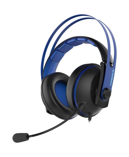 ASUS Cerberus V2 hoofdtelefoon Stereofonisch Hoofdband Zwart, Blauw