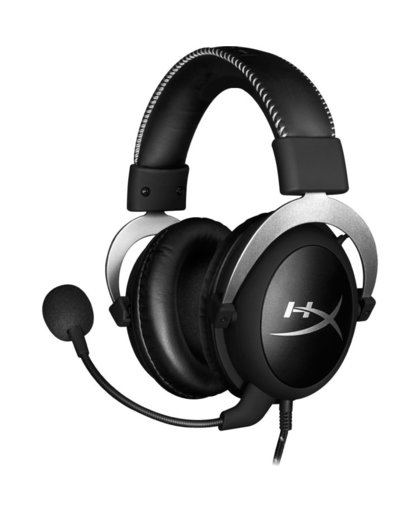 HyperX Cloud Pro hoofdtelefoon Stereofonisch Hoofdband Zwart, Zilver