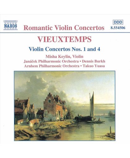 Romantic Violin Concertos - Vieutemps: Concertos no 1 and 4