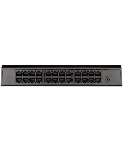 D-Link GO-SW-24G Onbeheerde netwerkswitch L2 Gigabit Ethernet (10/100/1000) Zwart