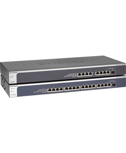 Netgear XS716E Managed L2 10G Ethernet (100/1000/10000) Zwart 1U
