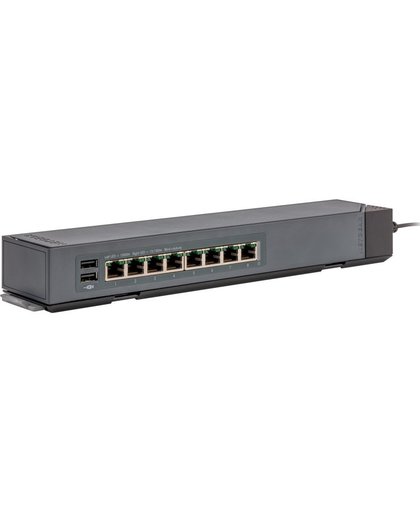 Netgear GSS108EPP Beheerde netwerkswitch L2 Gigabit Ethernet (10/100/1000) Power over Ethernet (PoE) Zwart