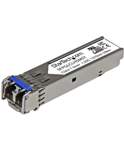 StarTech.com Cisco-compatibele gigabit glasvezel SFP receiver module SM/MM LC 10 km (mini-GBIC) netwerk transceiver module